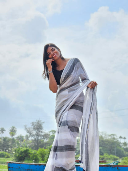 Classic mul cotton saree