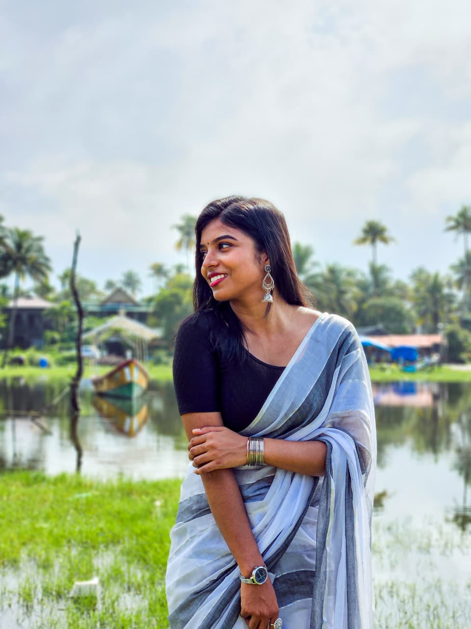 Classic mul cotton saree