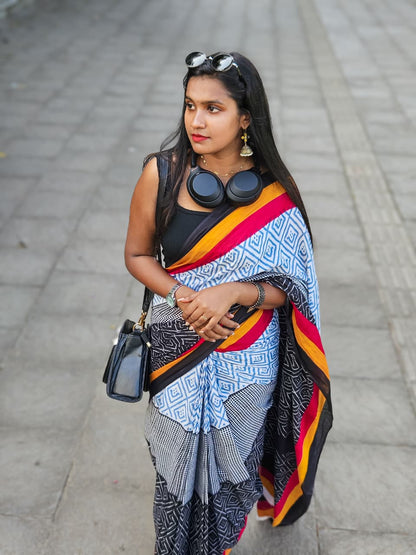 Soft cotton saree