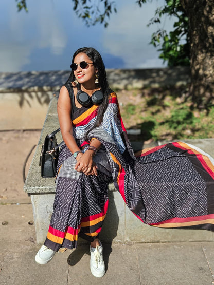 Soft cotton saree