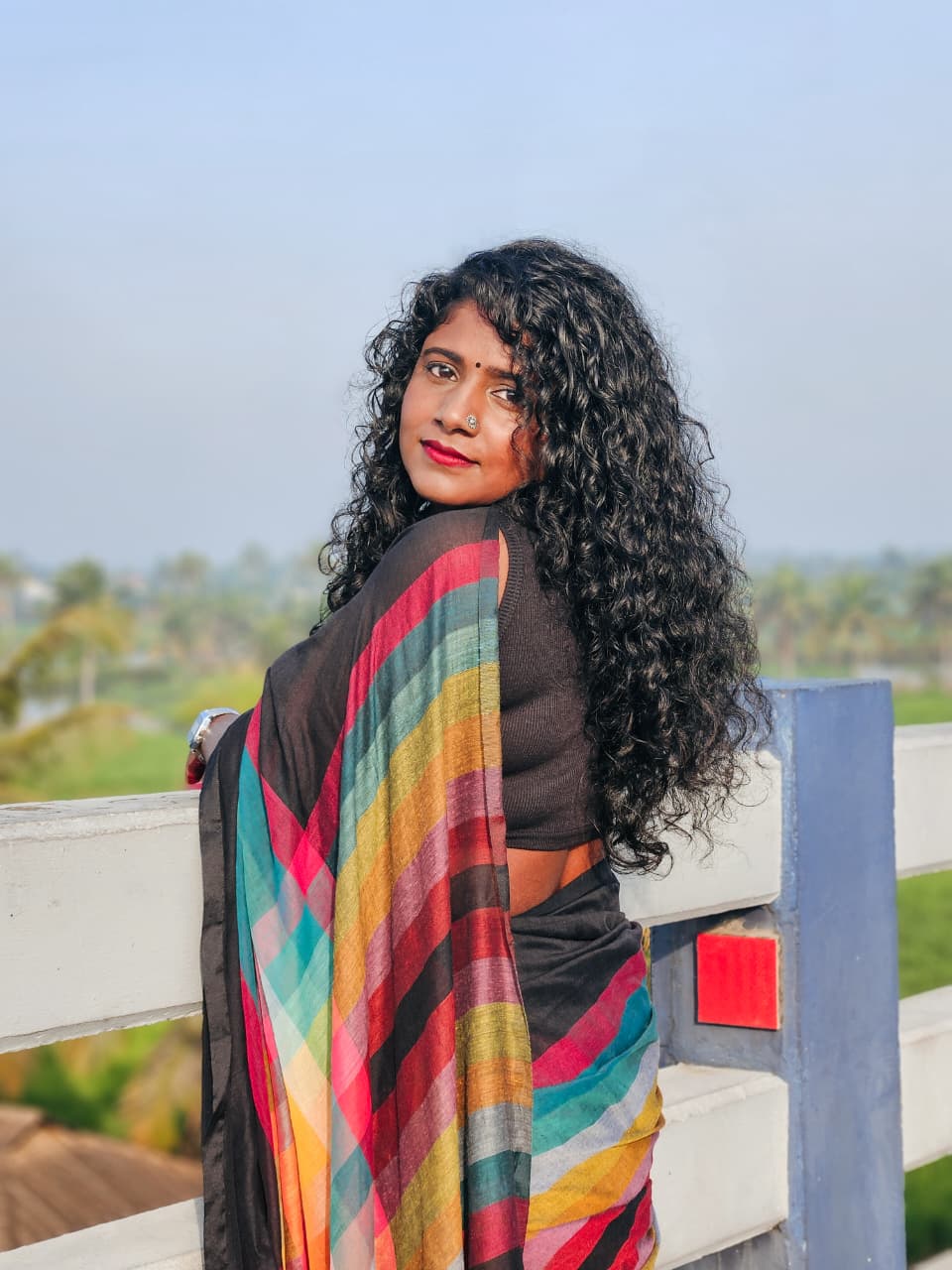 Rainbow  mul cotton