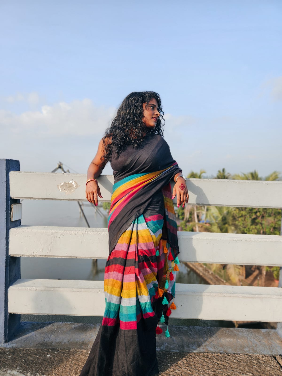 Rainbow  mul cotton
